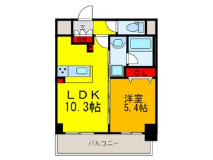 M′s arte上小阪の物件間取画像